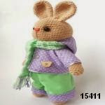 patron gratis conejo amigurumi, free pattern amigurumi rabbit 