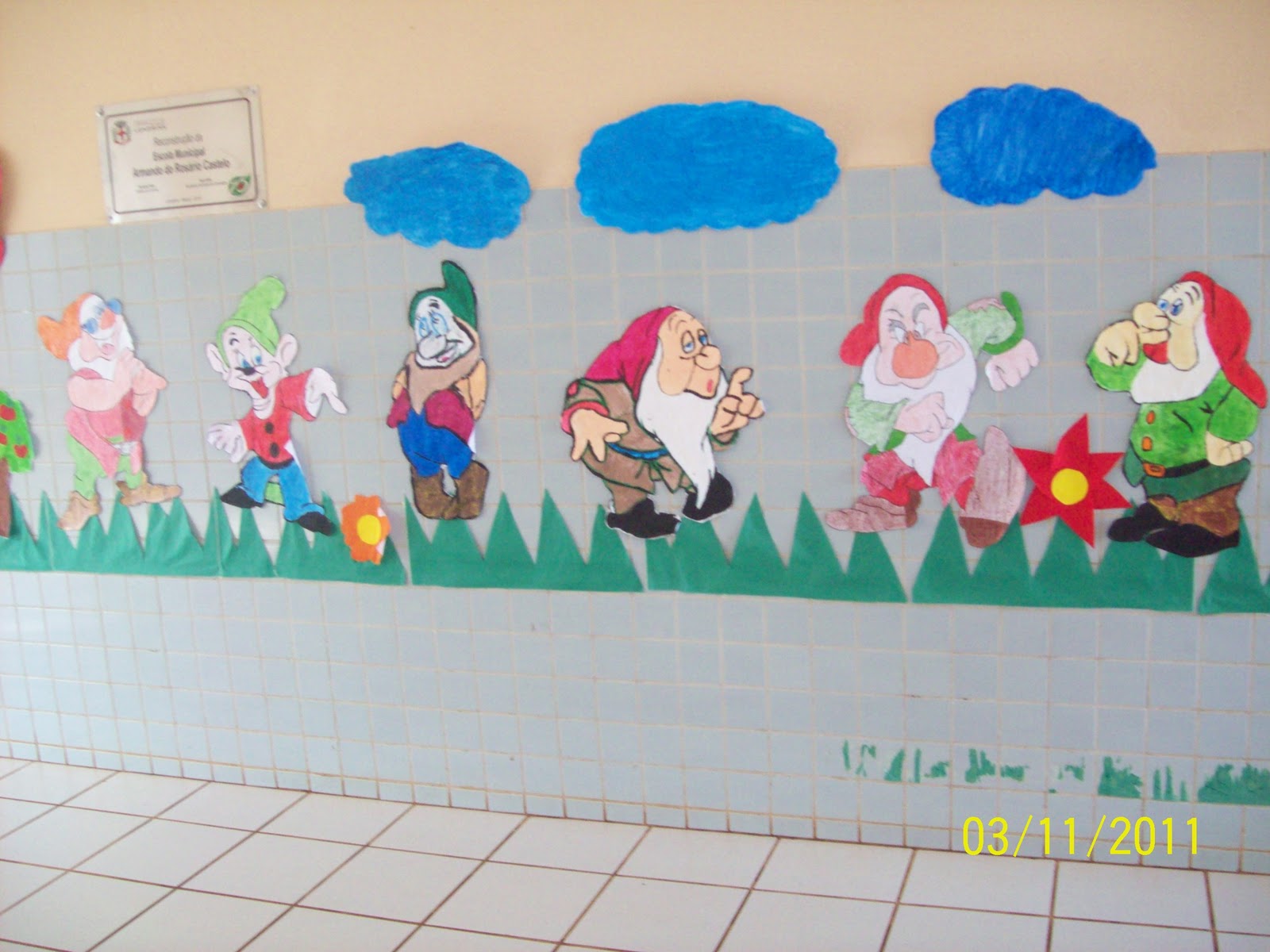 Escola Integral CULMINÂNCIA DO PROJETO BRANCA DE NEVE E OS SETE ANÕES