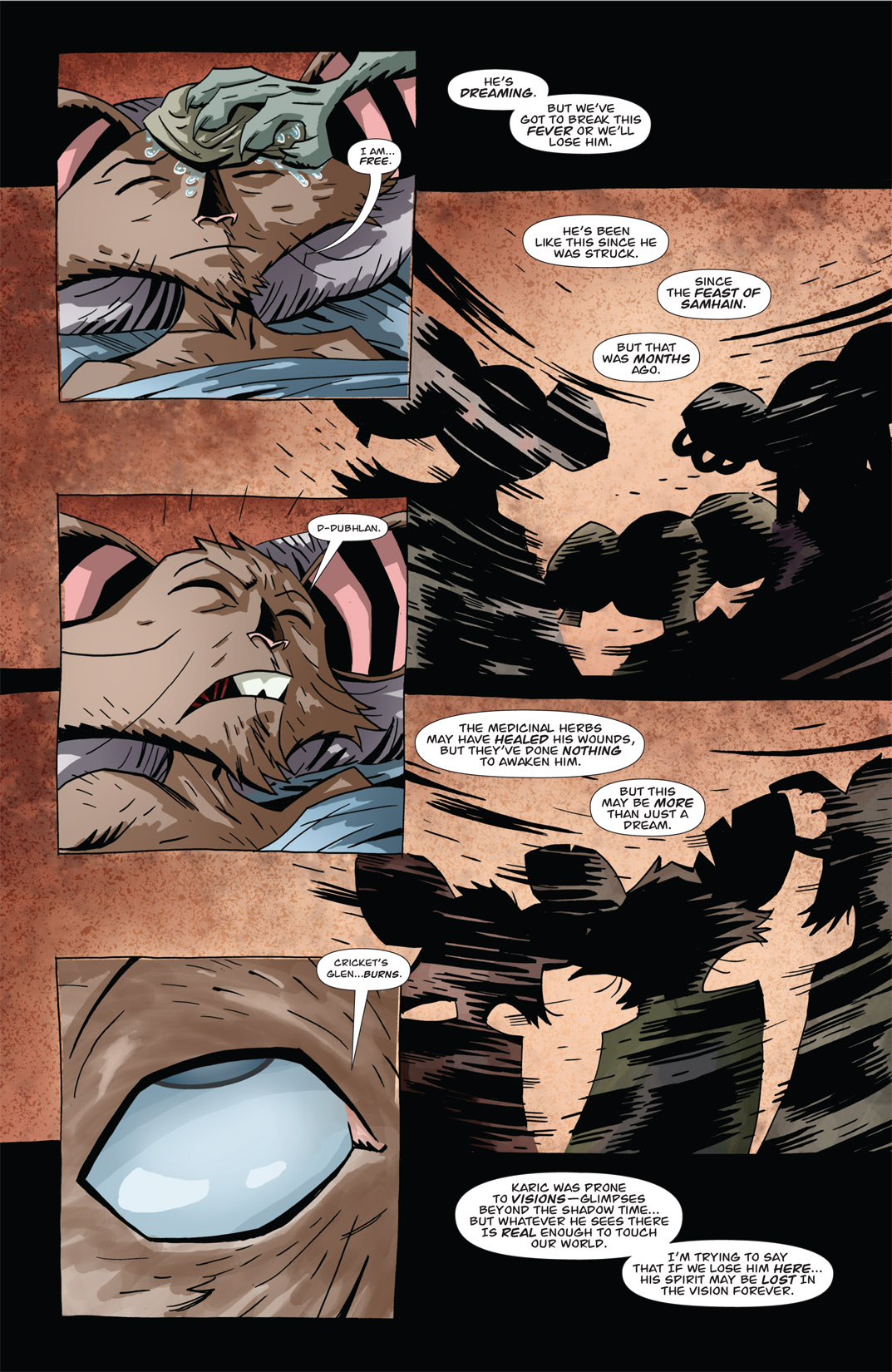 Read online The Mice Templar Volume 3: A Midwinter Night's Dream comic -  Issue #8 - 10