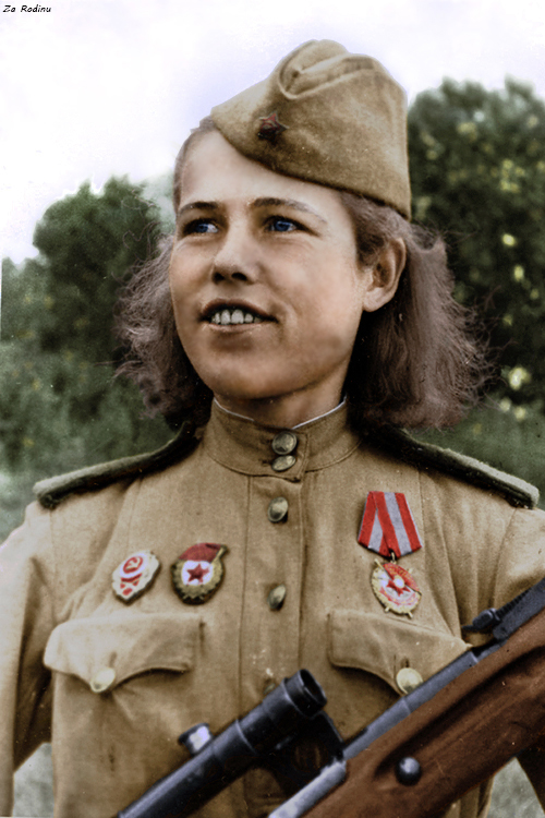 Women in the Second World War – 34 Stunning Colorized Photos of Soviet ...