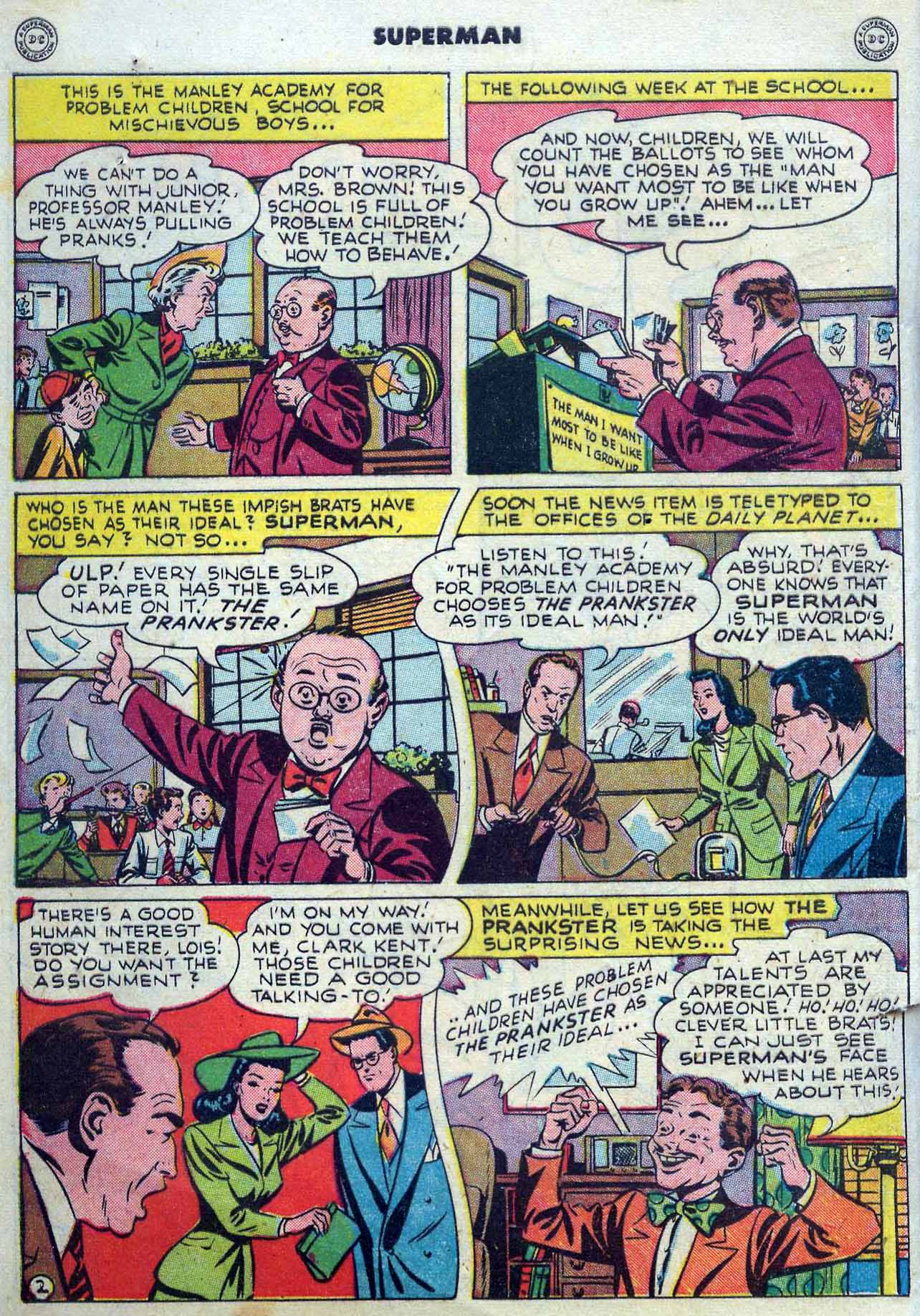 Read online Superman (1939) comic -  Issue #55 - 4