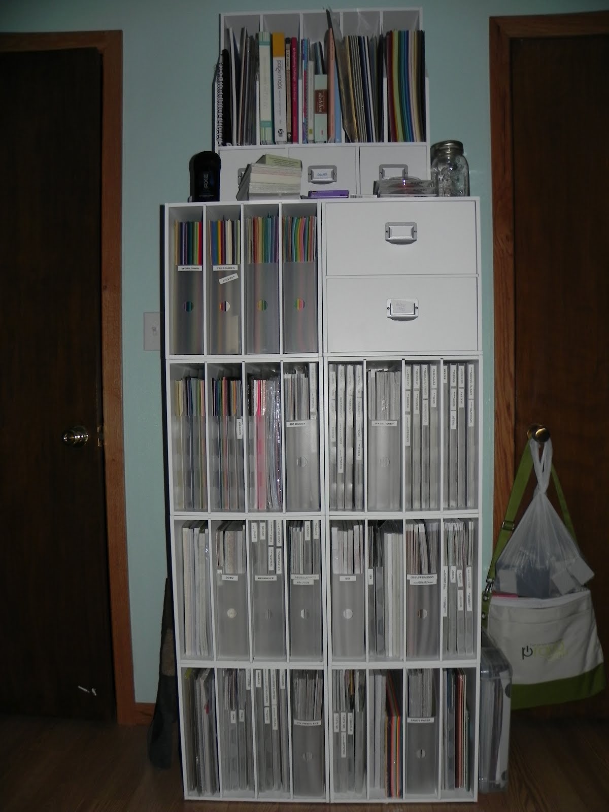 Paula C's World: paper storage