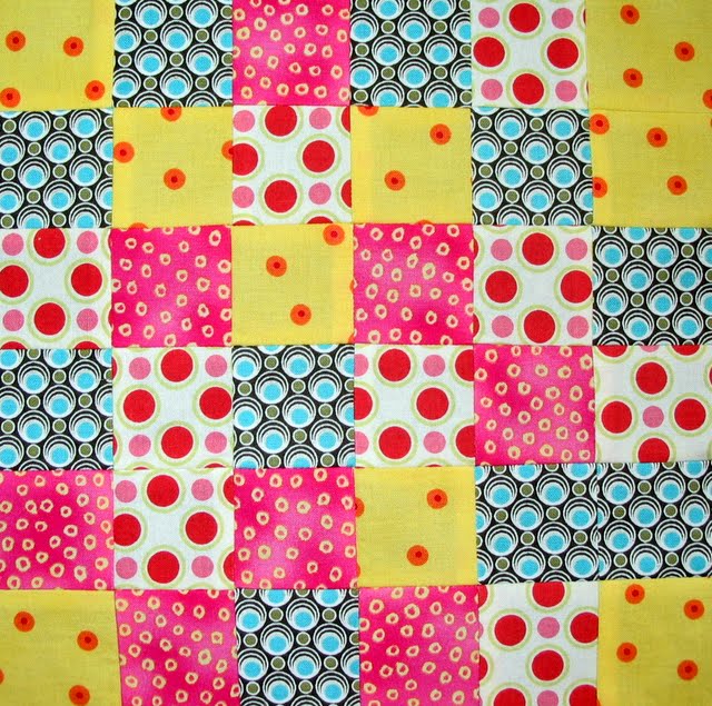 Starwood Quilter Postage Stamp Quilt Block