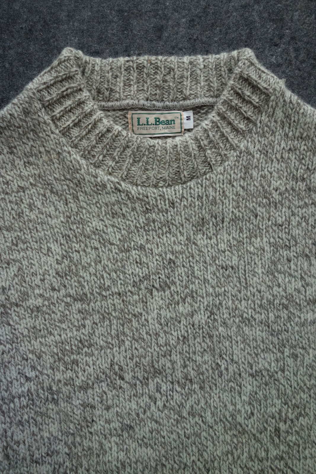 The William Brown Project: BEAN RAGG WOOL