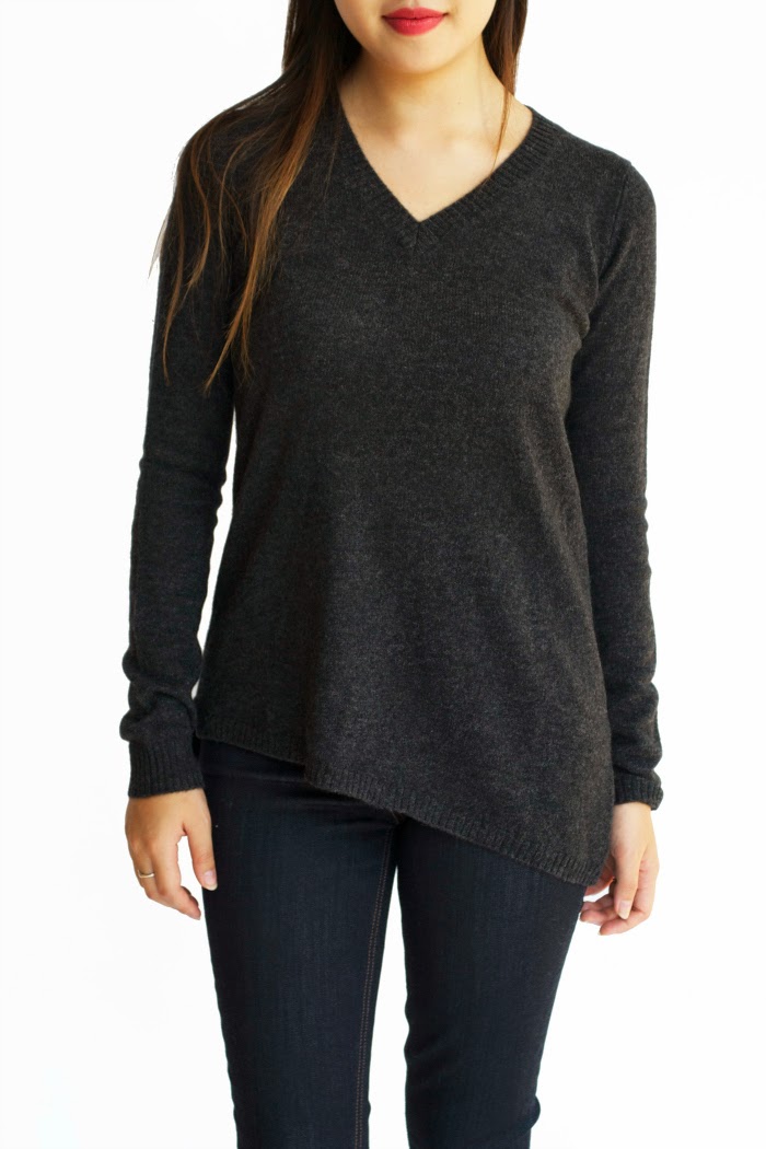 Folly: Perfect Cashmere V-Neck at a low price!