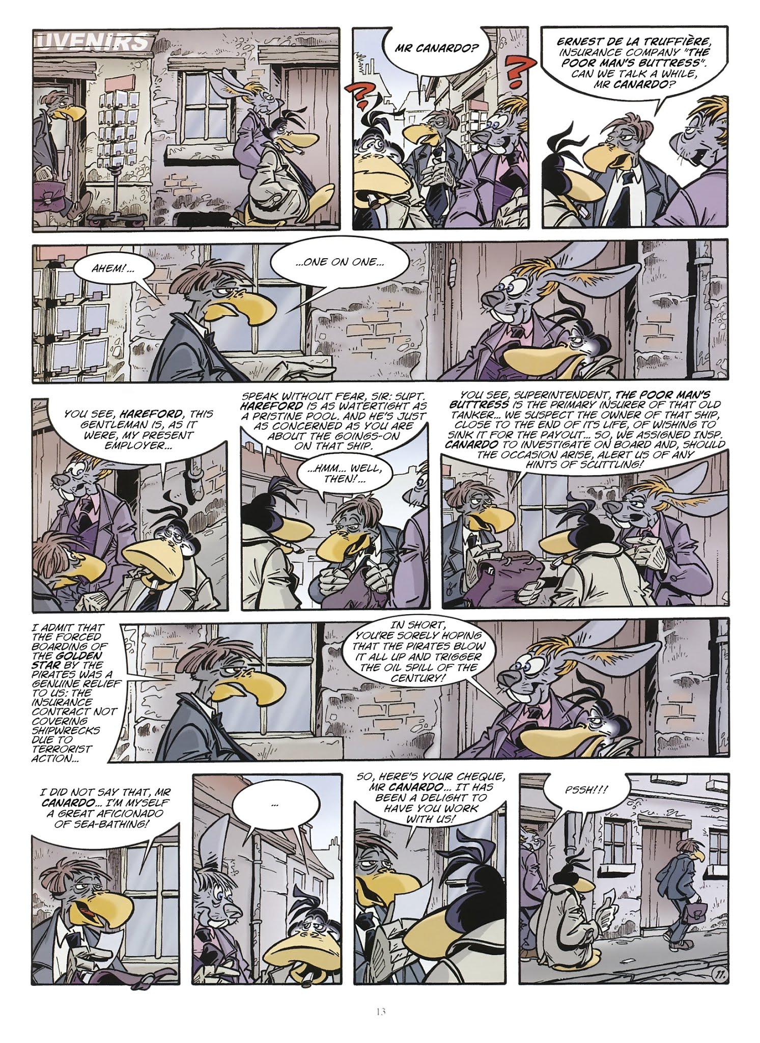 Read online Une enquête de l'inspecteur Canardo comic -  Issue #14 - 14
