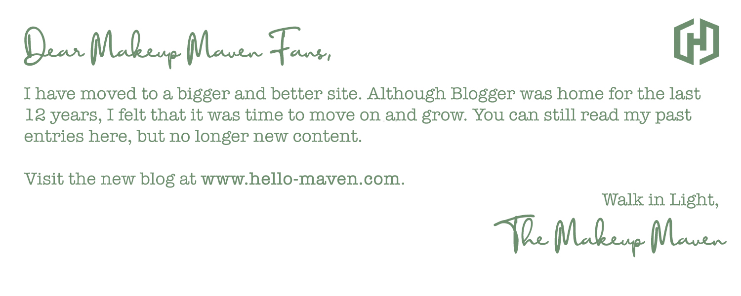 THE MAKEUP MAVEN - A BLOG BY SABS HERNANDEZ