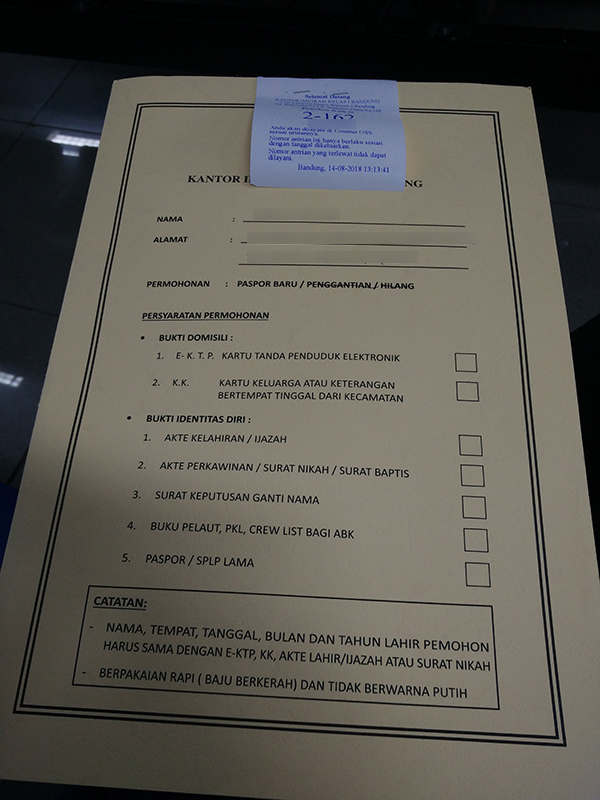 Cara Syarat Dan Langkah Langkah Membuat Paspor Di Kantor