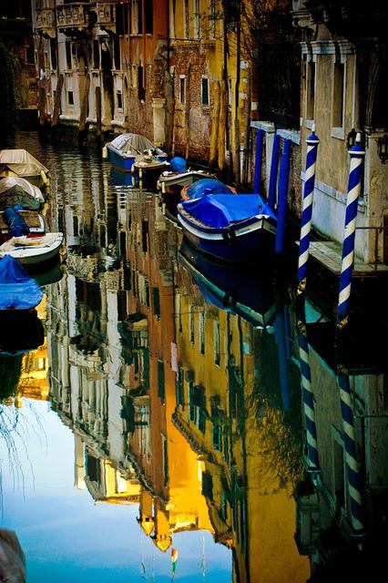 Canal Reflection, Venice, Italy