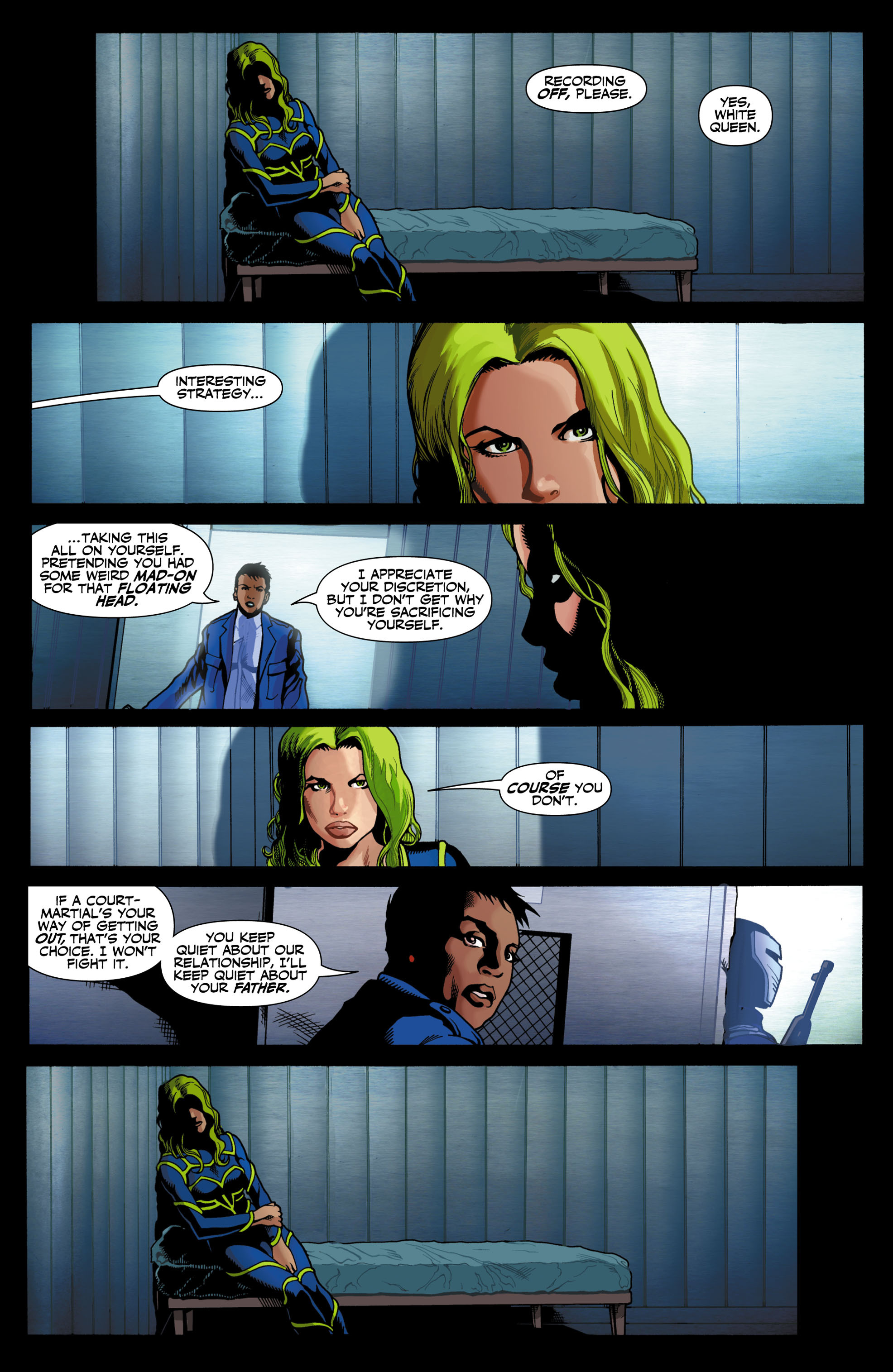 Read online Checkmate (2006) comic -  Issue #12 - 13