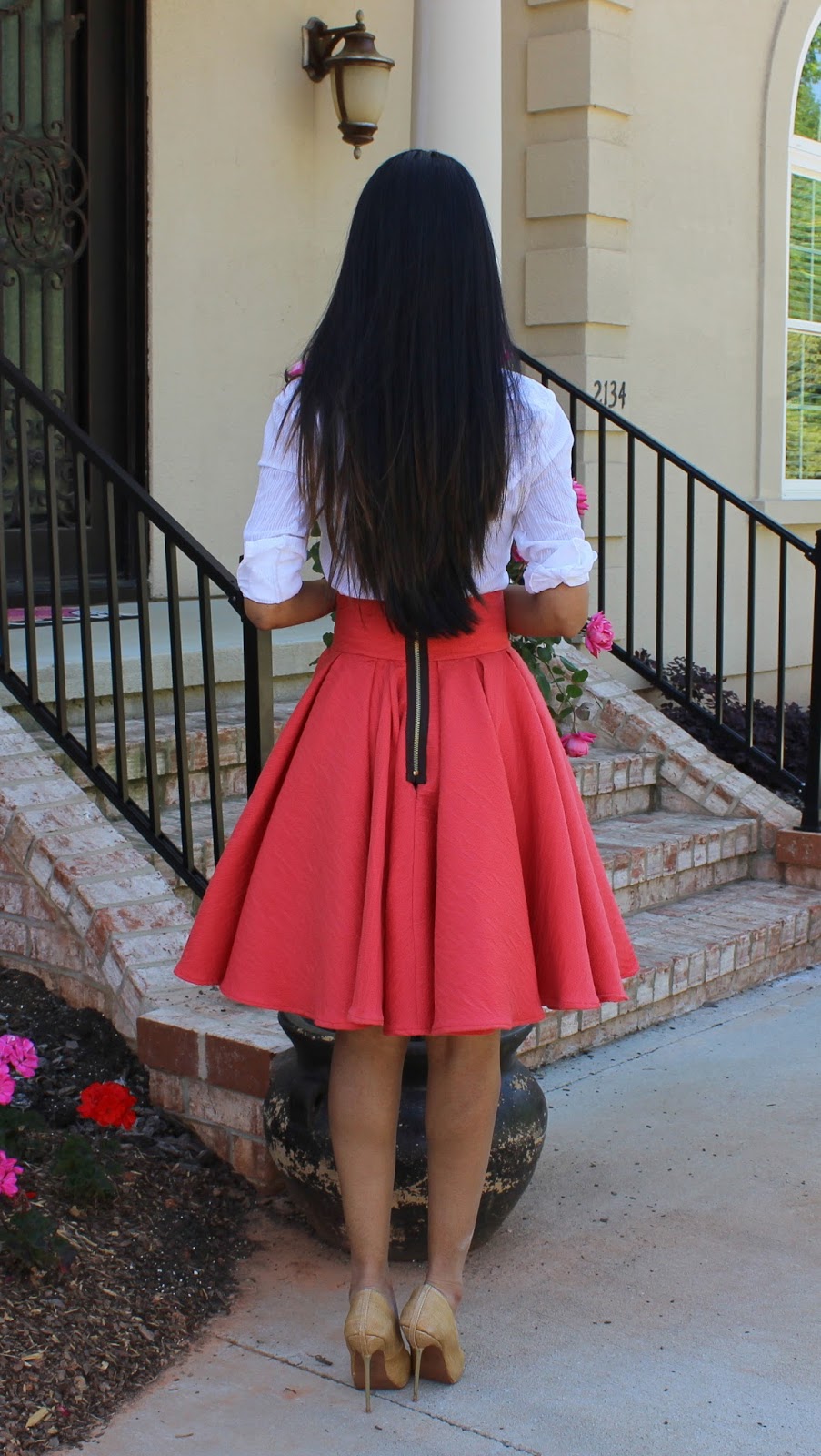 Made By A Fabricista Box Pleat Circle Skirt
