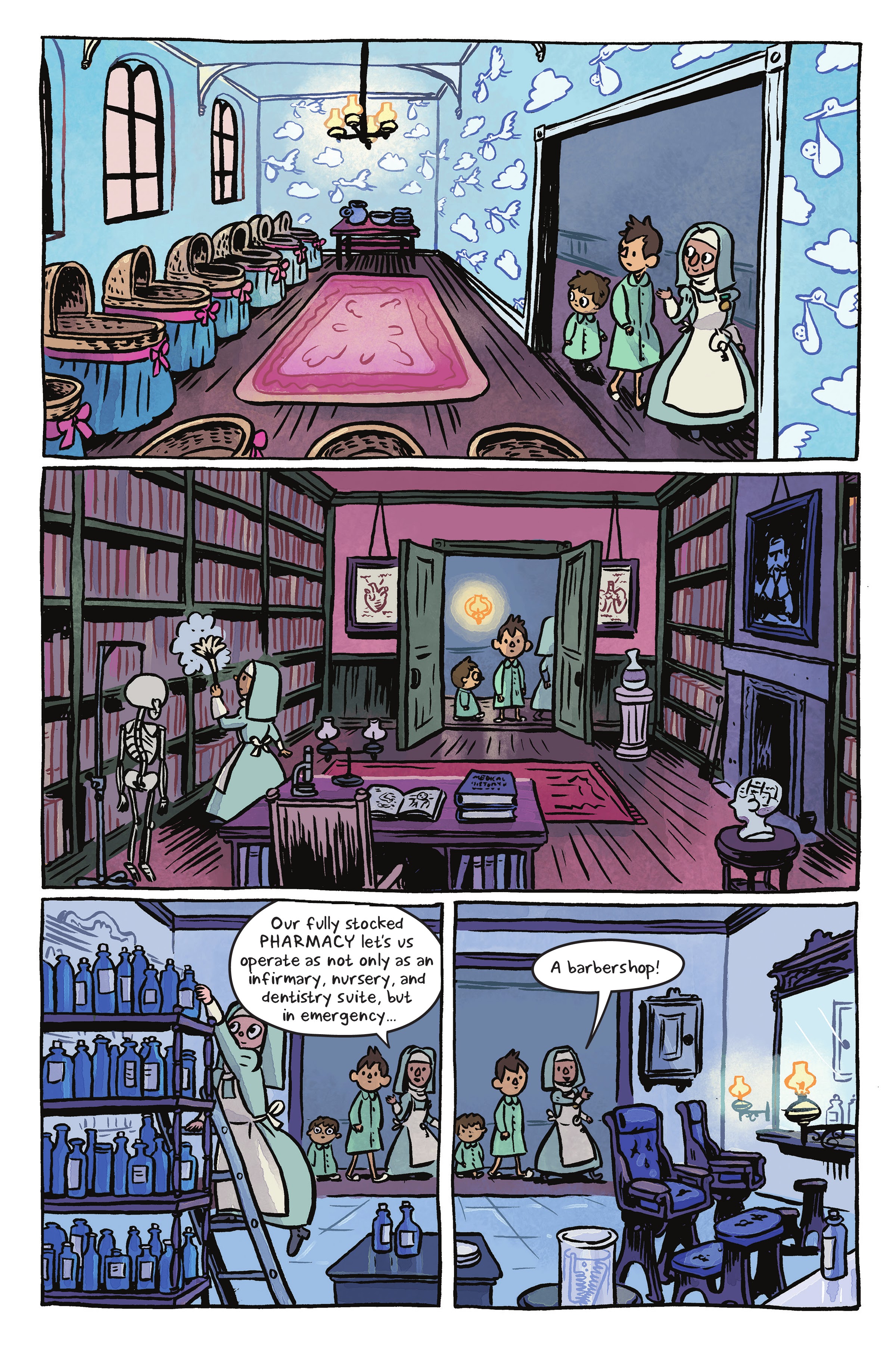 Read online Over the Garden Wall: Benevolent Sisters of Charity comic -  Issue # TPB - 52