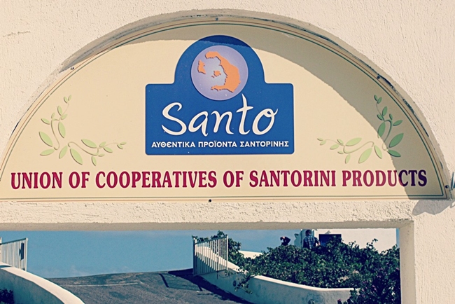 Santo wines Santorini