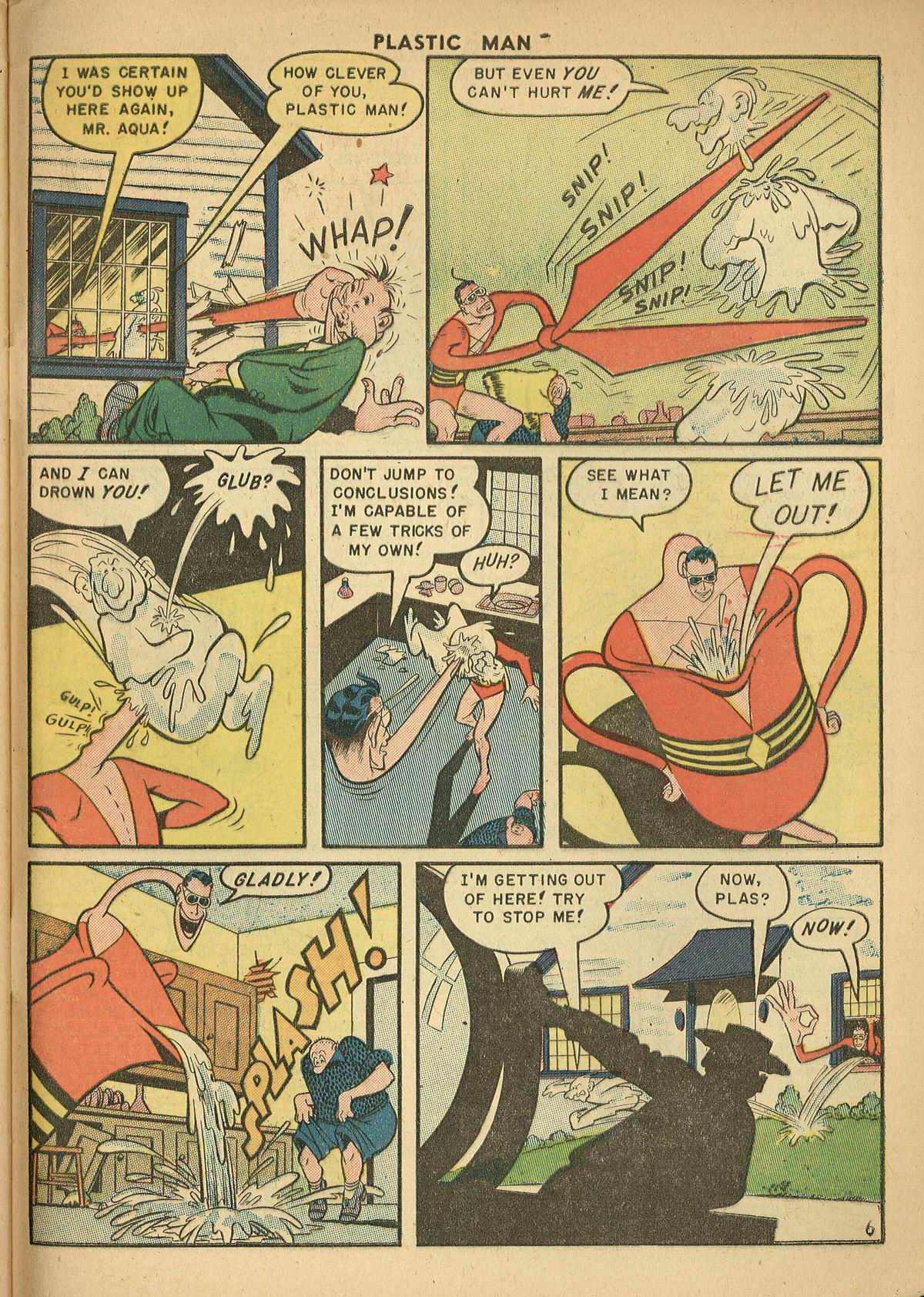 Read online Plastic Man (1943) comic -  Issue #44 - 31