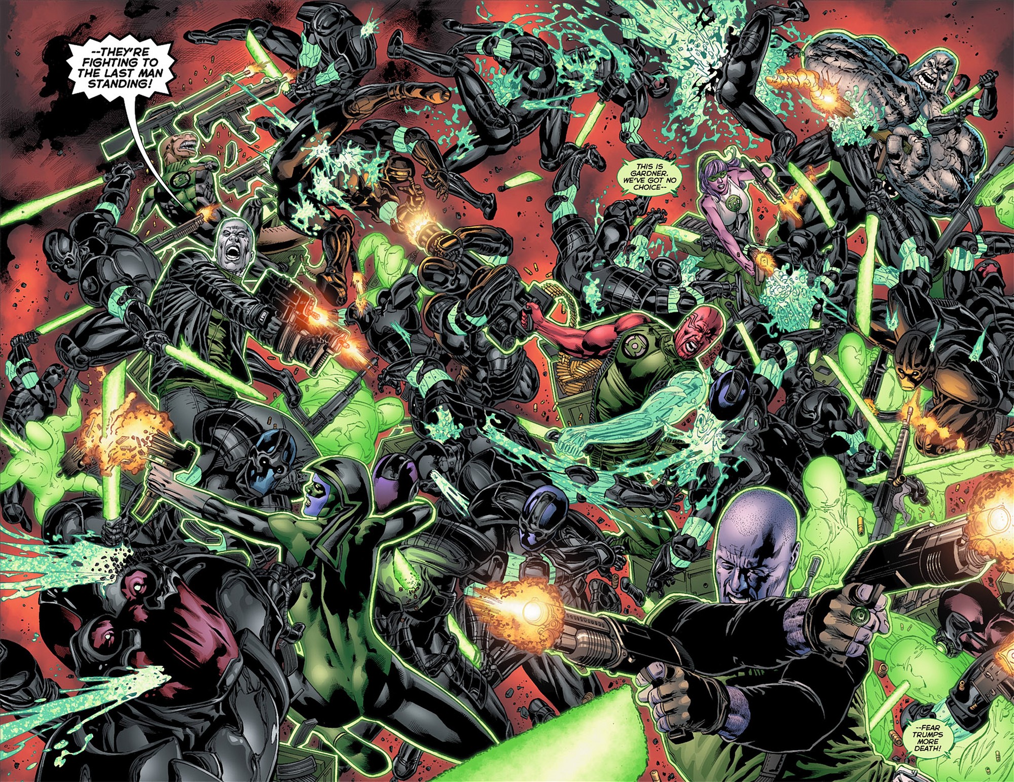 Read online Green Lantern Corps (2011) comic -  Issue #6 - 15