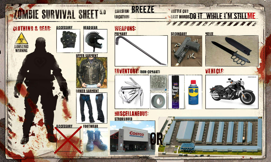 Survival Smarts Zombie Apocalypse