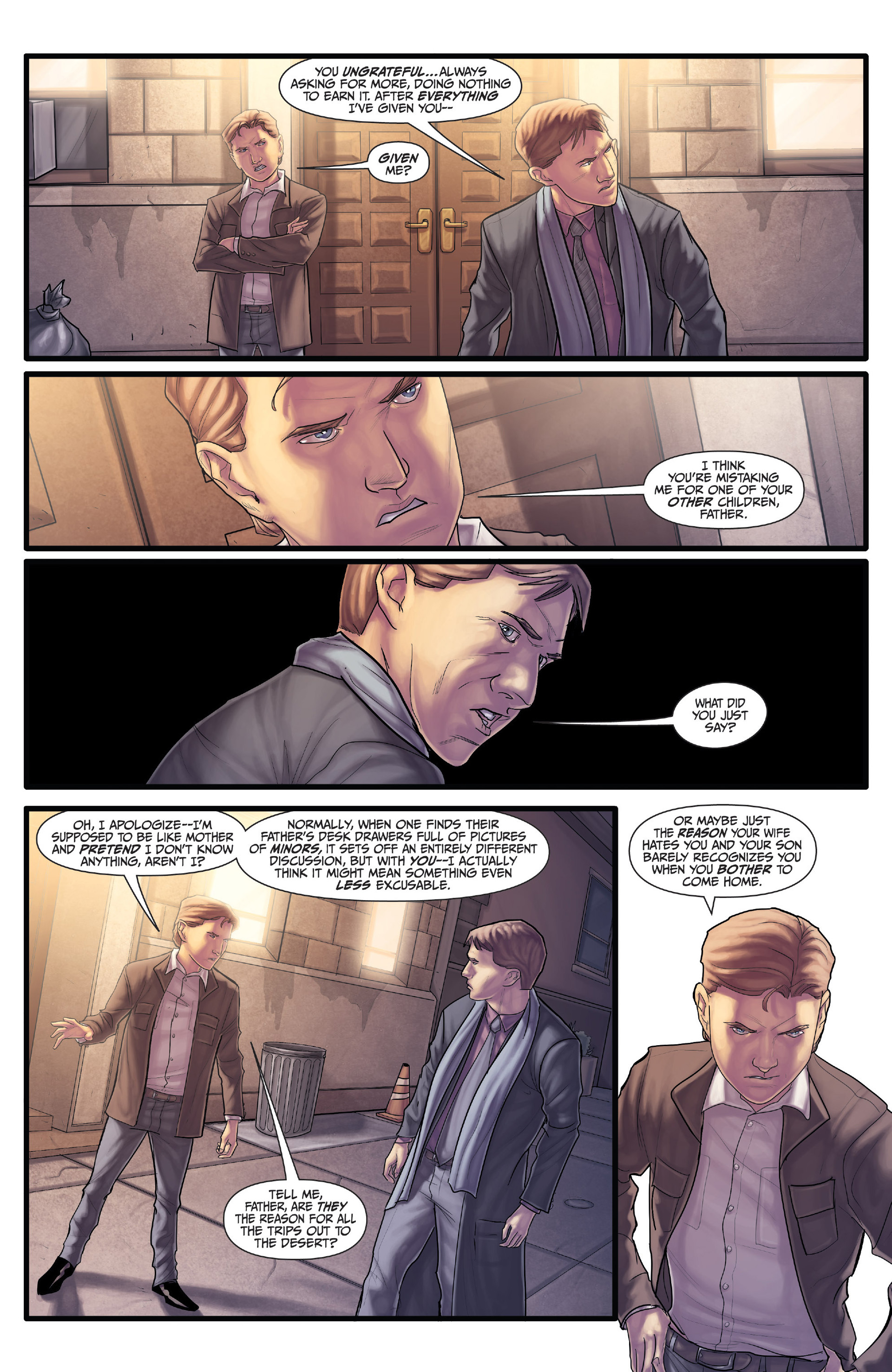 Read online Morning Glories comic -  Issue #24 - 28