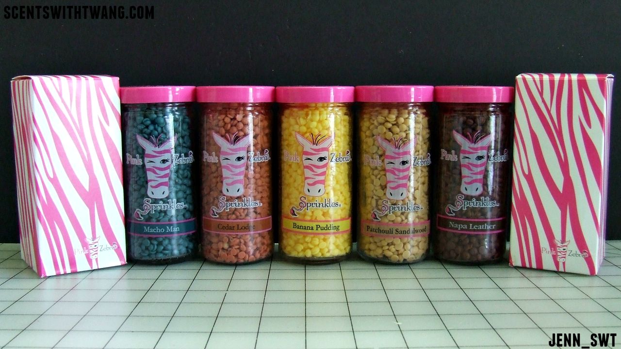 Scents With Twang Pink Zebra Home Haul Wax Sprinkles Mini Reviews