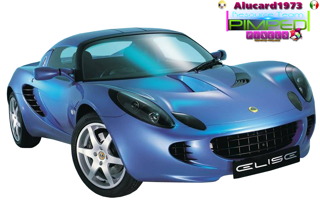 PNG- Coche Azul