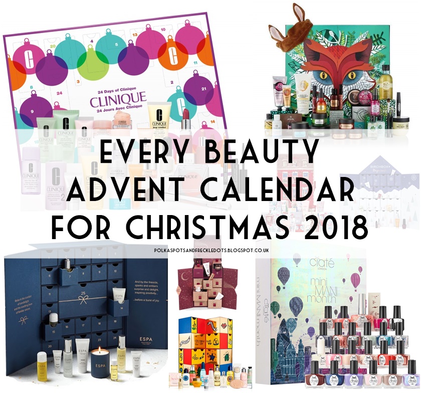 Every Beauty Advent Calendar For Christmas 2018 Polka Spots And Freckle Dots