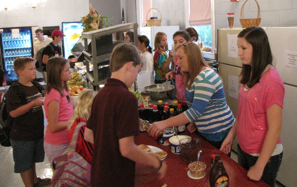 Grace Christian Academy Dance Team & Cheerleaders host Breakfast