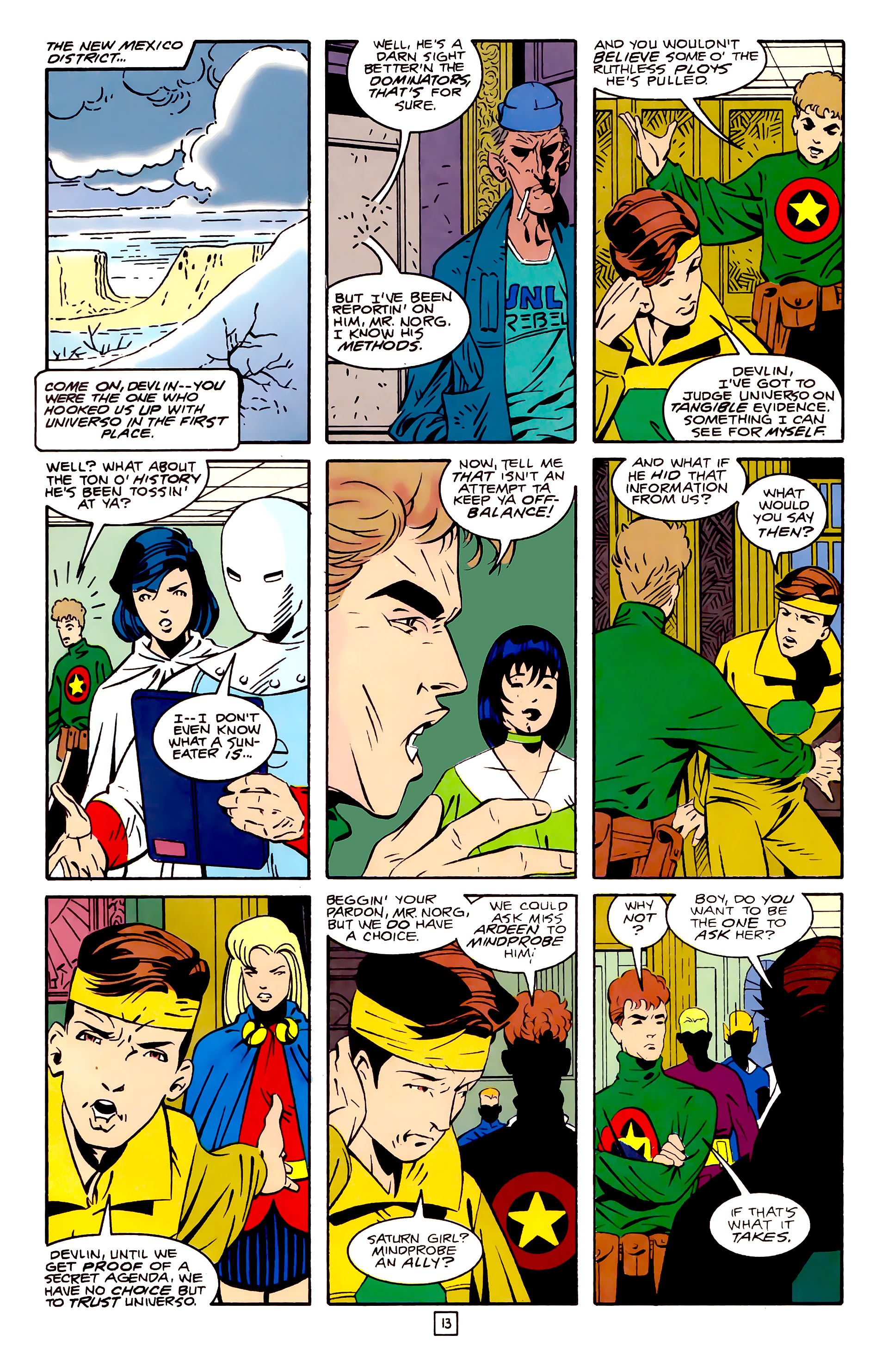 Legion of Super-Heroes (1989) 29 Page 13