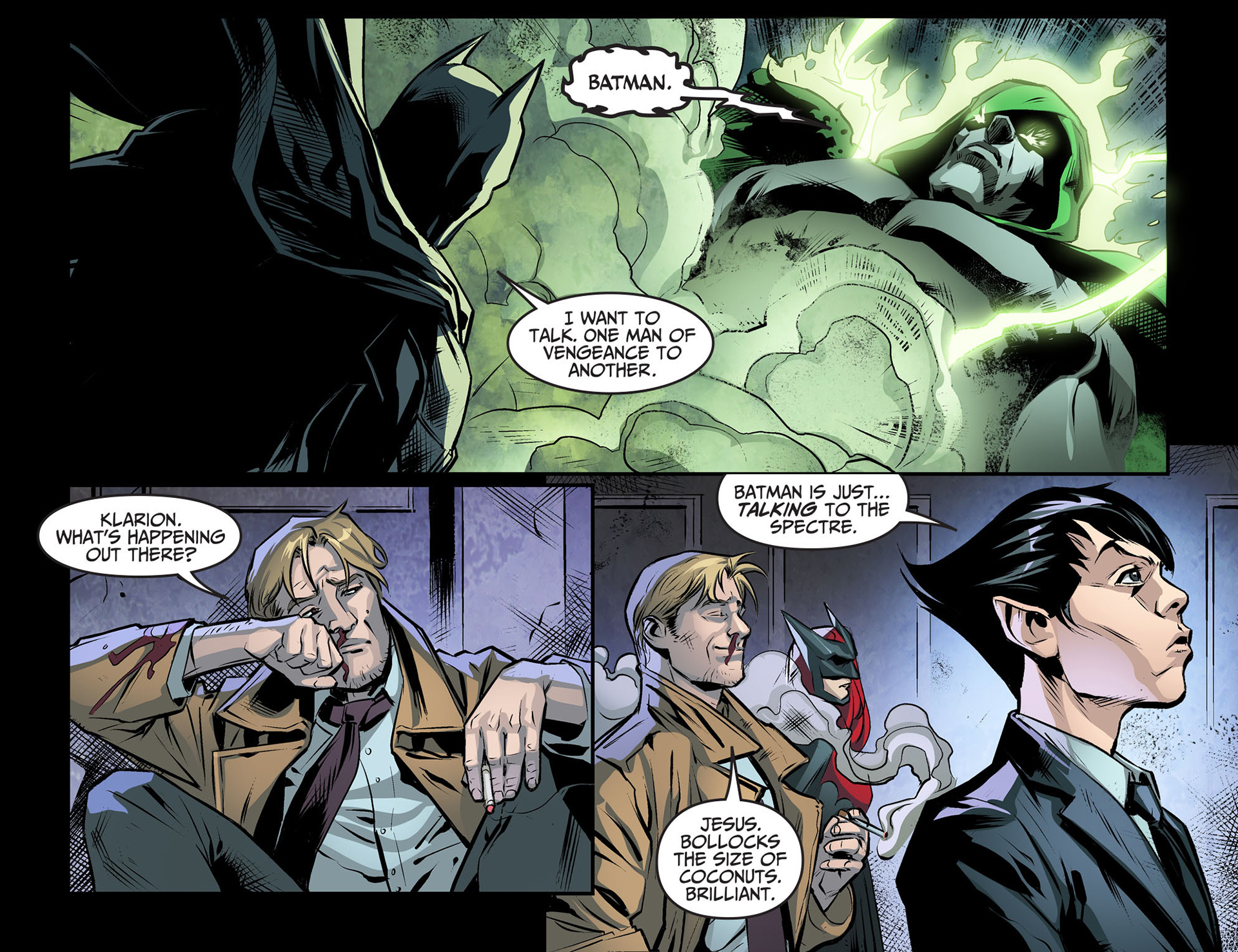 Read online Injustice: Gods Among Us Year Three comic -  Issue #4 - 16