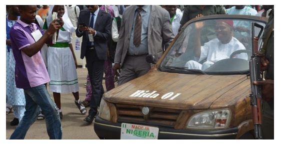 Made In Nigeria Car With Wooden Body 