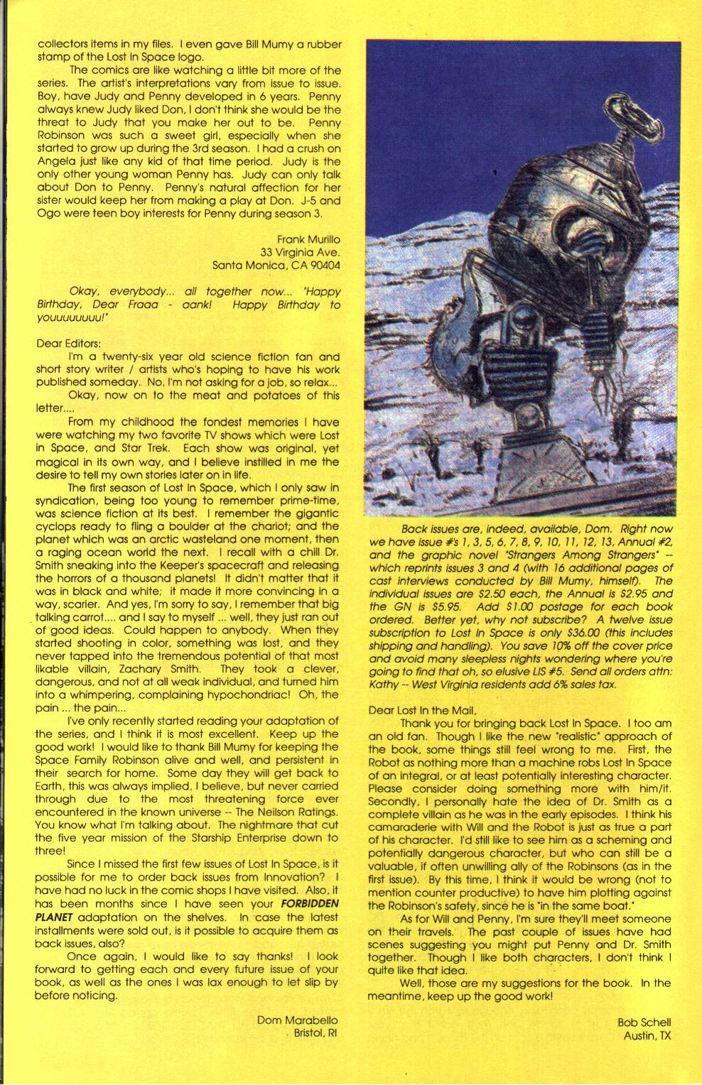 Read online Lost in Space (1991) comic -  Issue #14 - 30