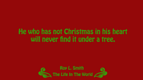 Christmas quotes : part 1 Christmas Quotes : Part 1 | The Life in The World