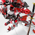 Painted Build: MG 1/100 Gundam Astray Red Frame Kai + Metallic Finish