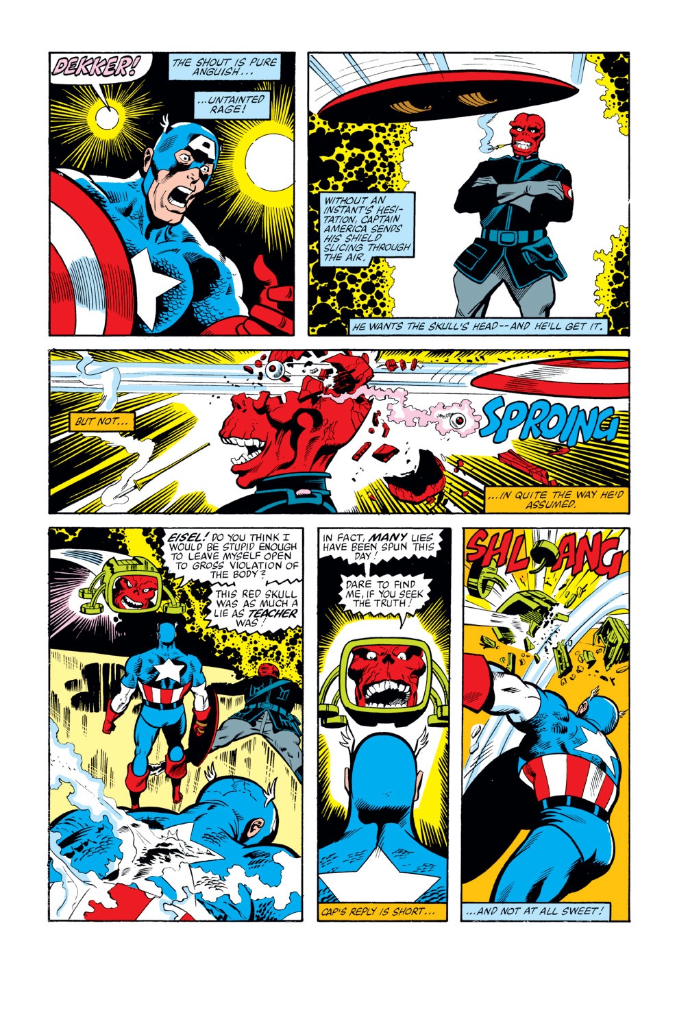 Captain America (1968) Issue #263 #178 - English 9