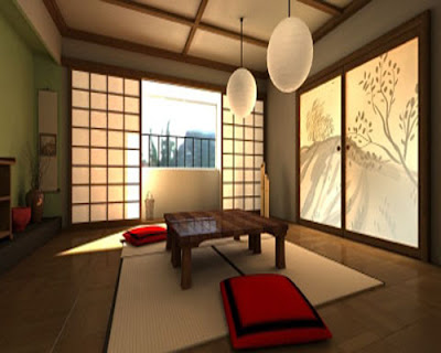 Japanese Living Room Design