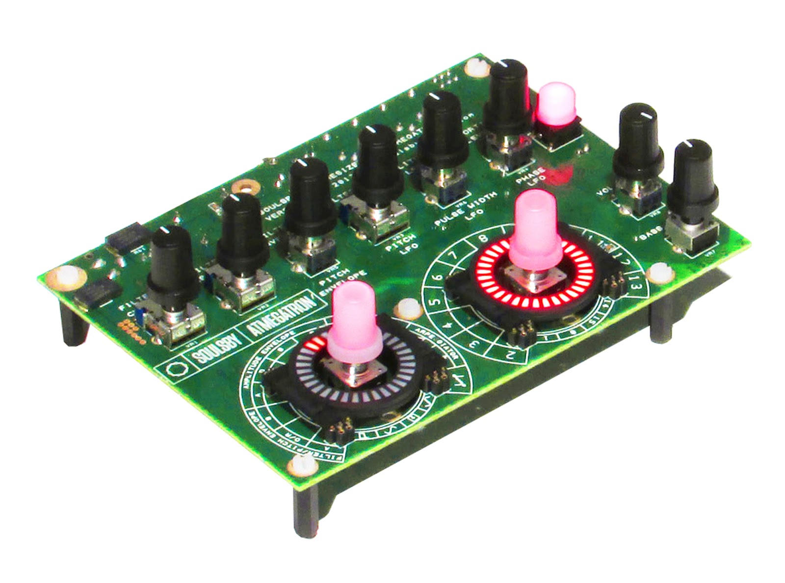 MATRIXSYNTH Soulsby Synthesizers Atmegatron PCB Open Source 8Bit Synth