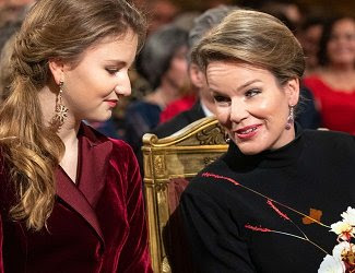 Queen Mathilde, Crown Princess Elisabeth, Prince Gabriel, Princess Eleonore, Prince Emmanuel