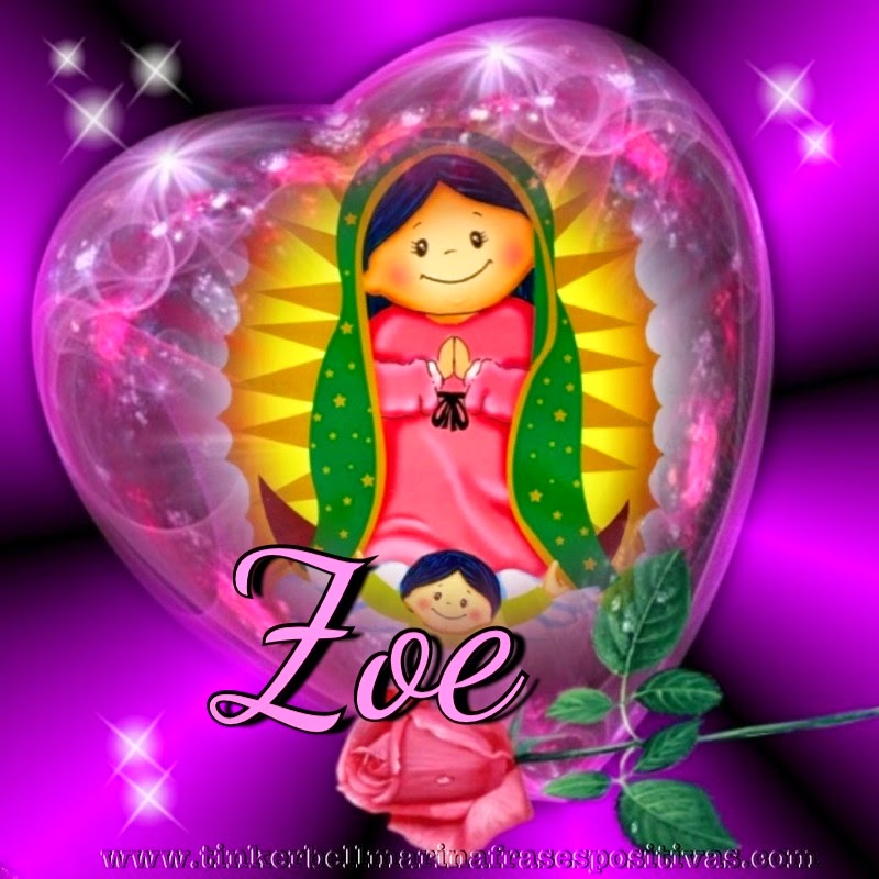 Recetas y Frases : TARJETAS DE VIRGENCITA CON NOMBRE