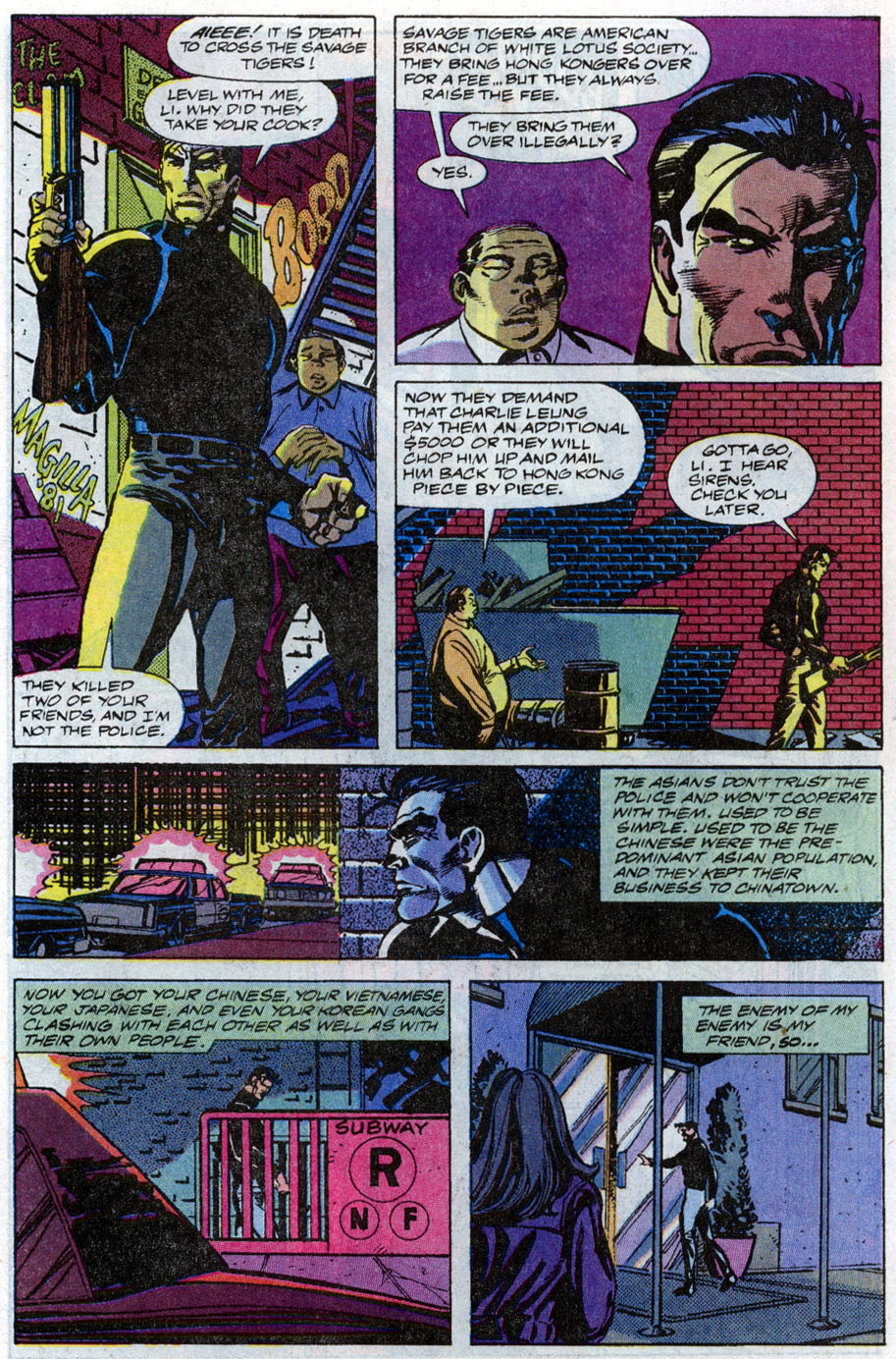 The Punisher (1987) Issue #51 - Golden Buddha #58 - English 5