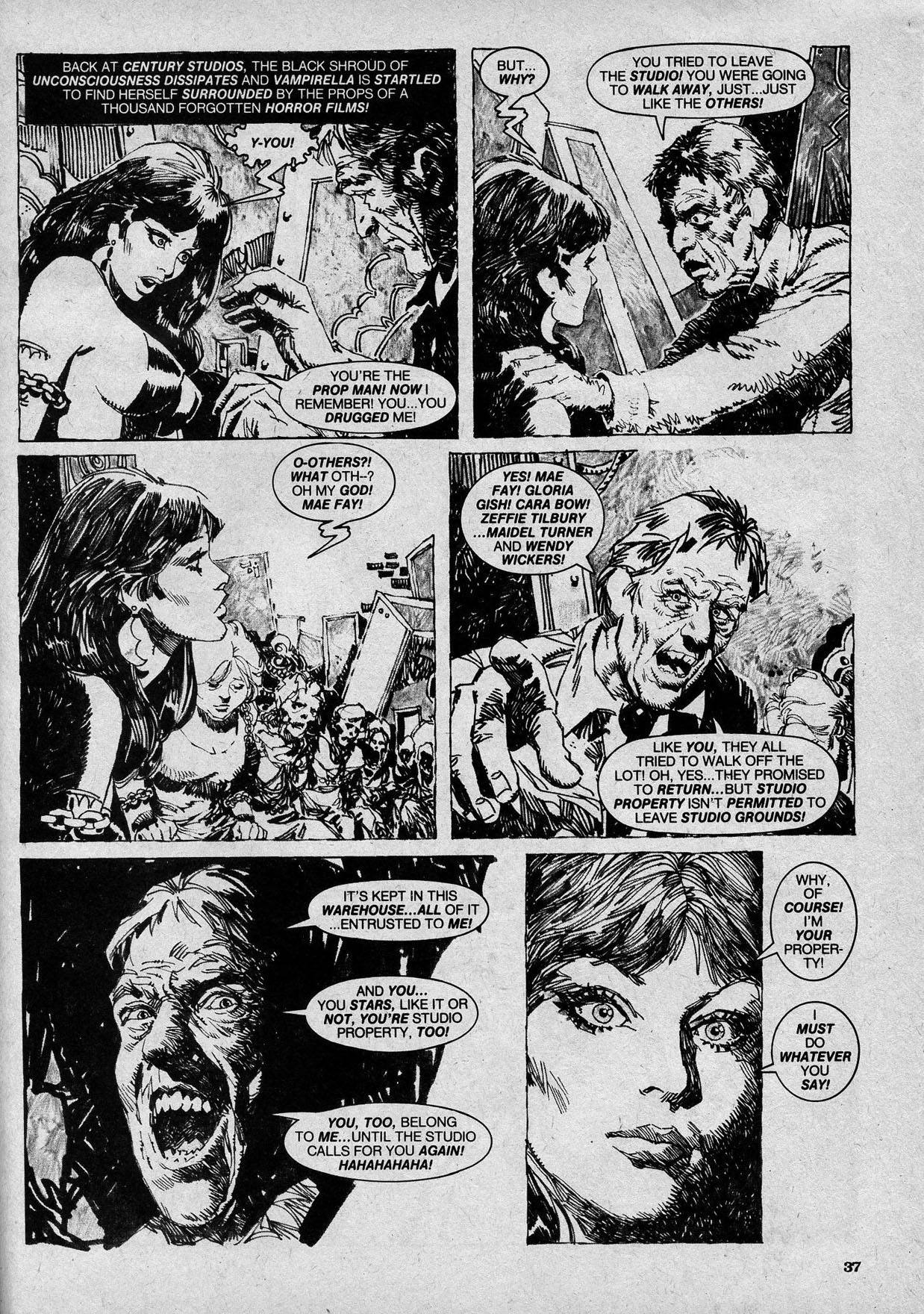 Read online Vampirella (1969) comic -  Issue #105 - 37