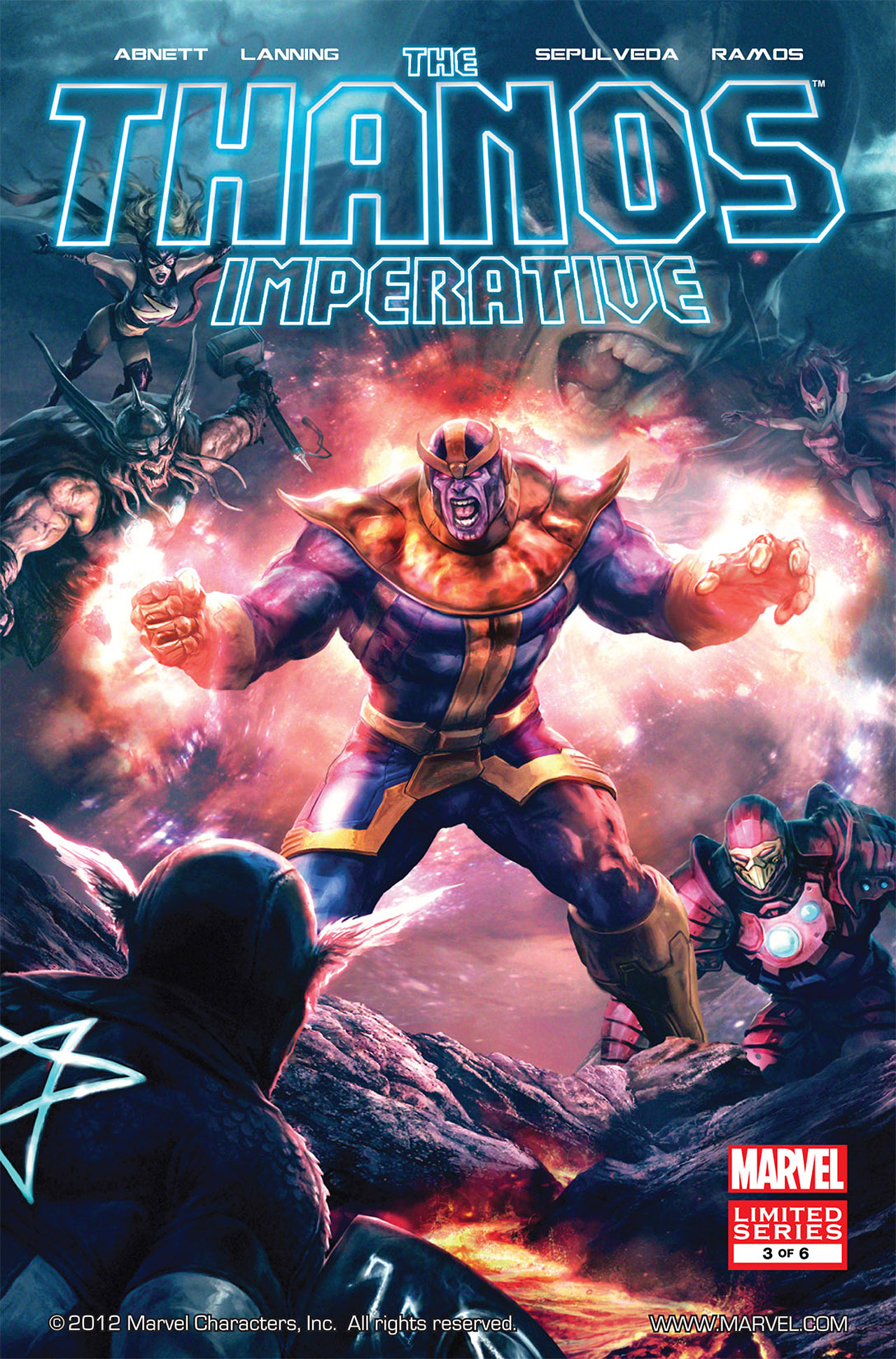 Read online The Thanos Imperative comic -  Issue #3 - 1