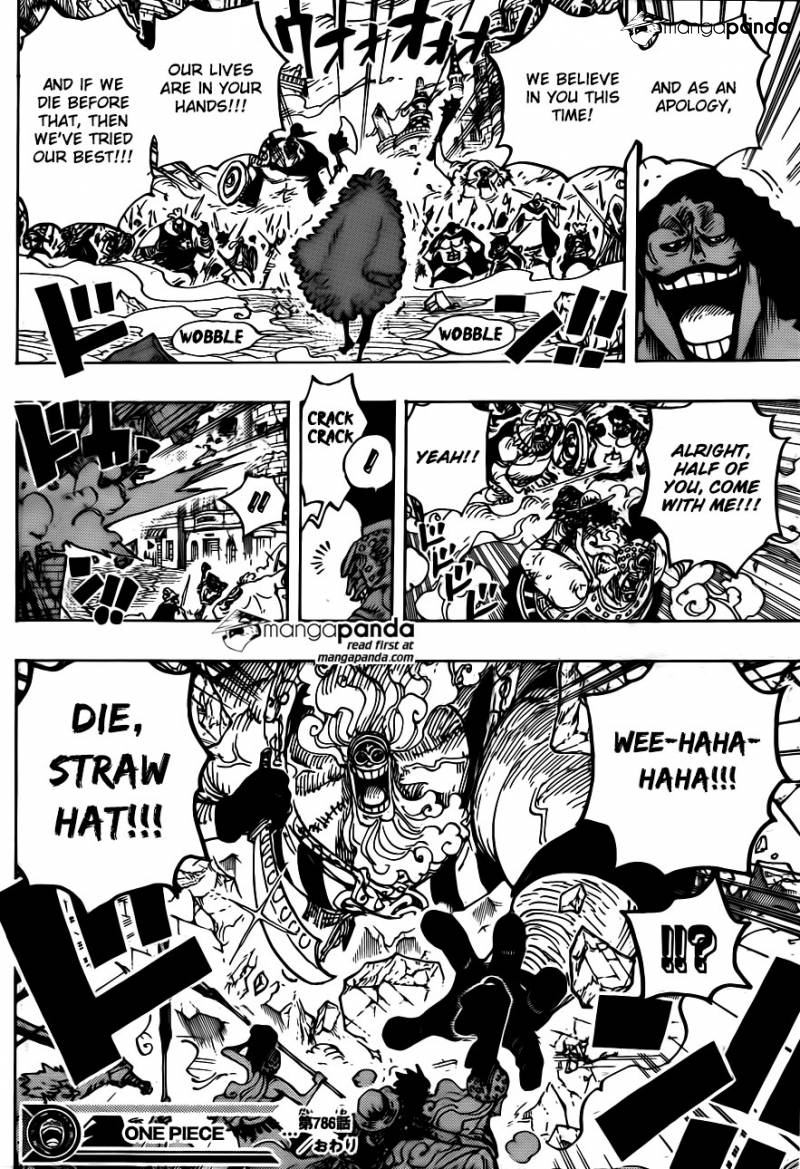 One Piece Ch 786: Gatz