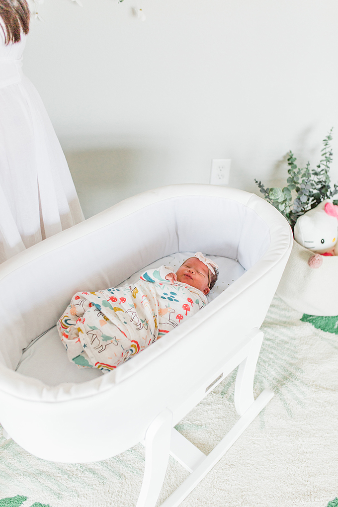 chloe rocking bassinet