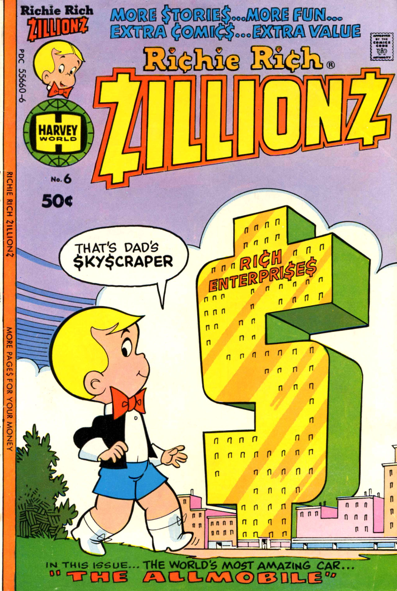 Read online Richie Rich Zillionz comic -  Issue #6 - 1