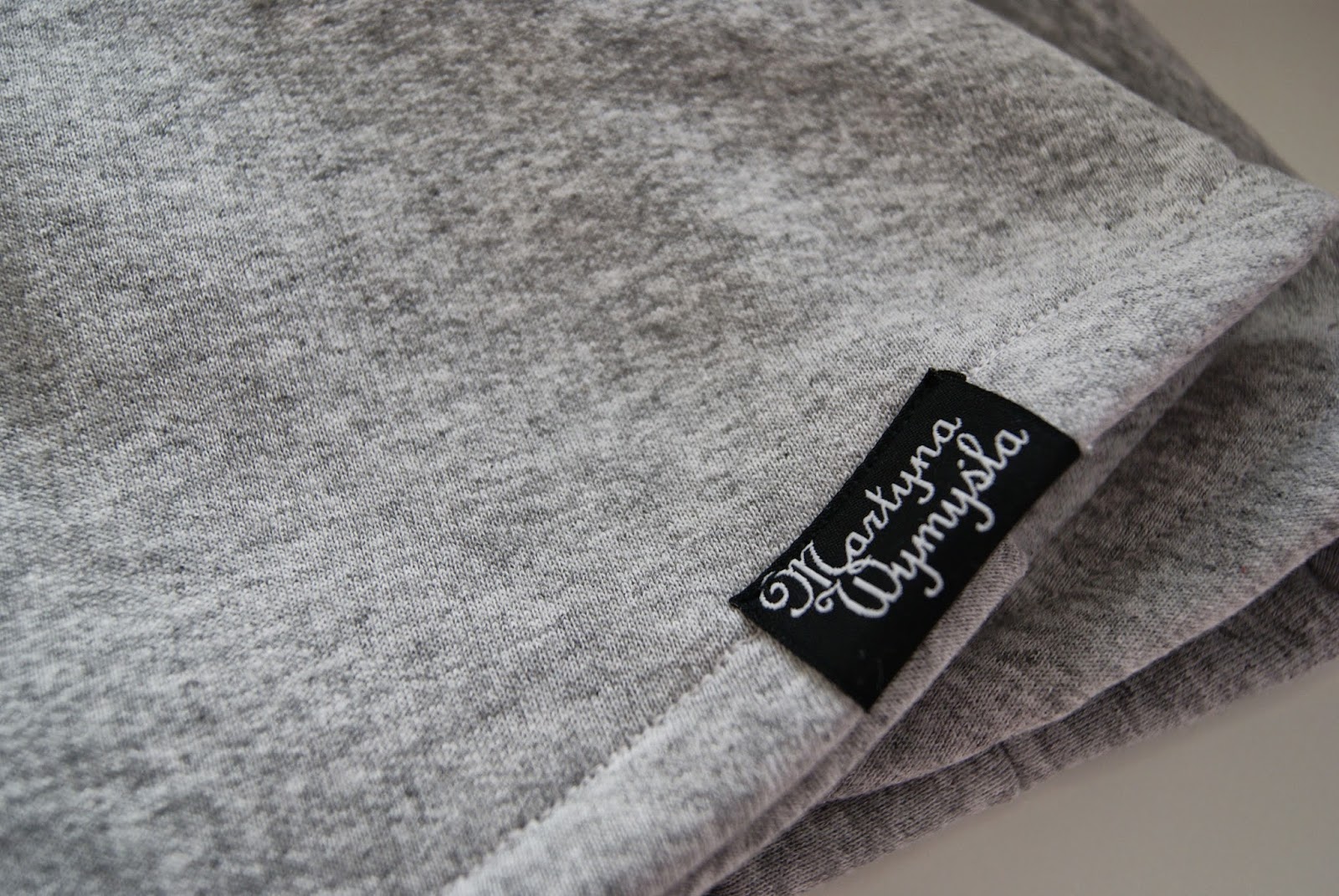 dresowa spódnica z koła 4 szara spódnica dresowa 4