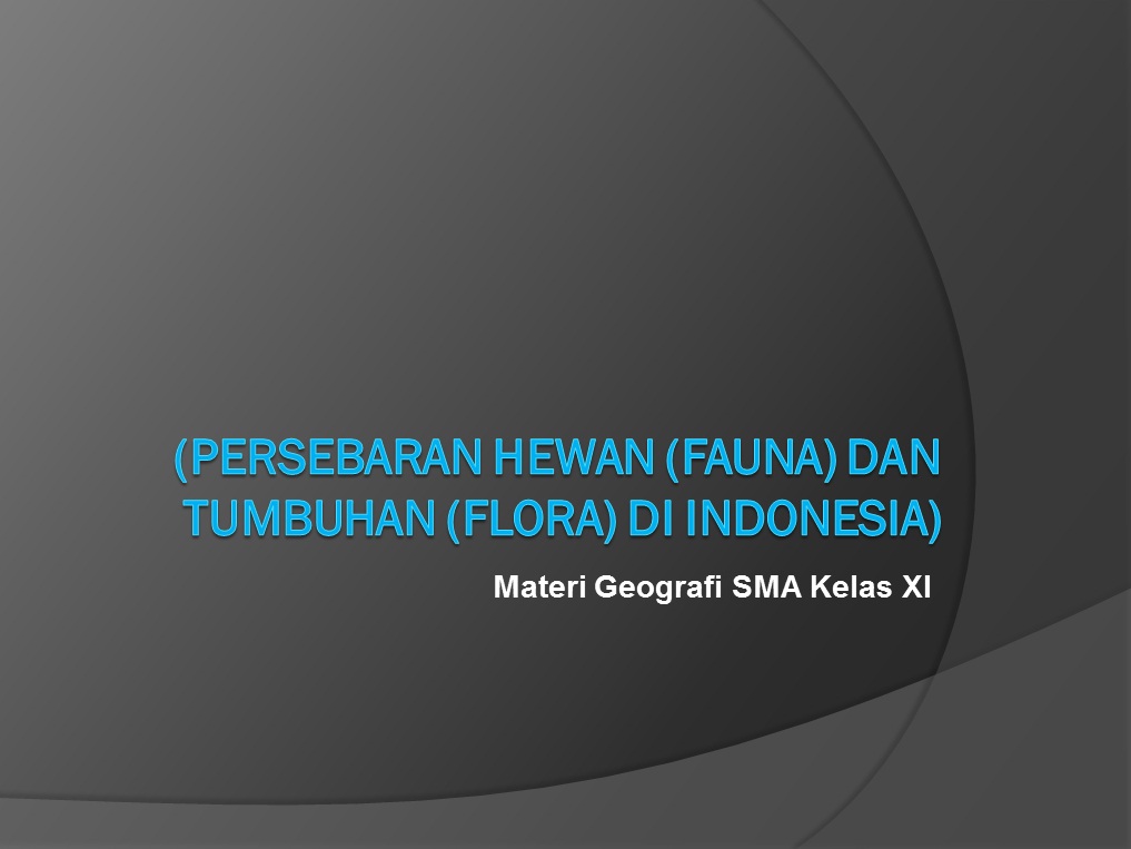Materi Geografi Kelas 11 Materi Geografi Kelas 11