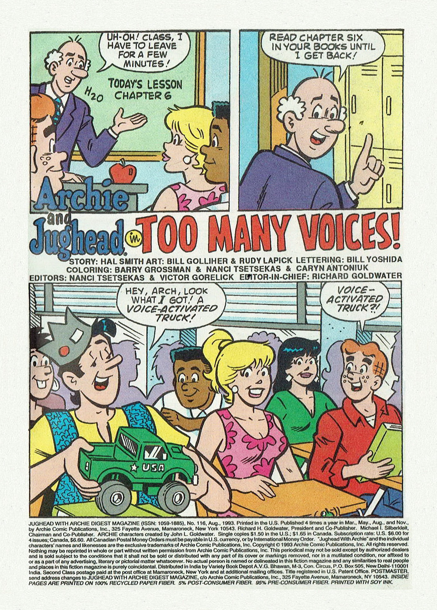 Read online Jughead with Archie Digest Magazine comic -  Issue #116 - 3