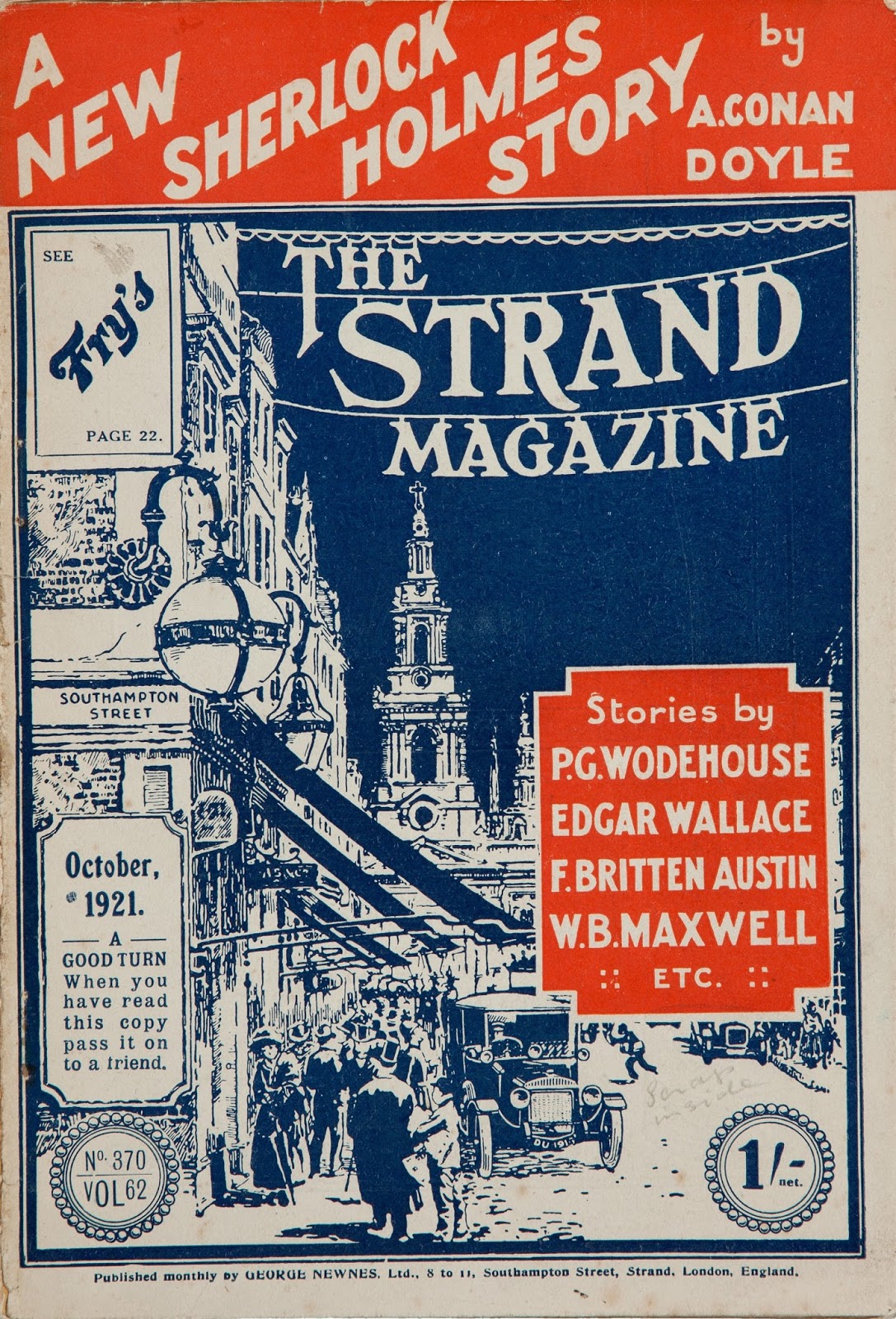 Every Strand Magazine With a Sherlock Holmes Story Sold at Auction I