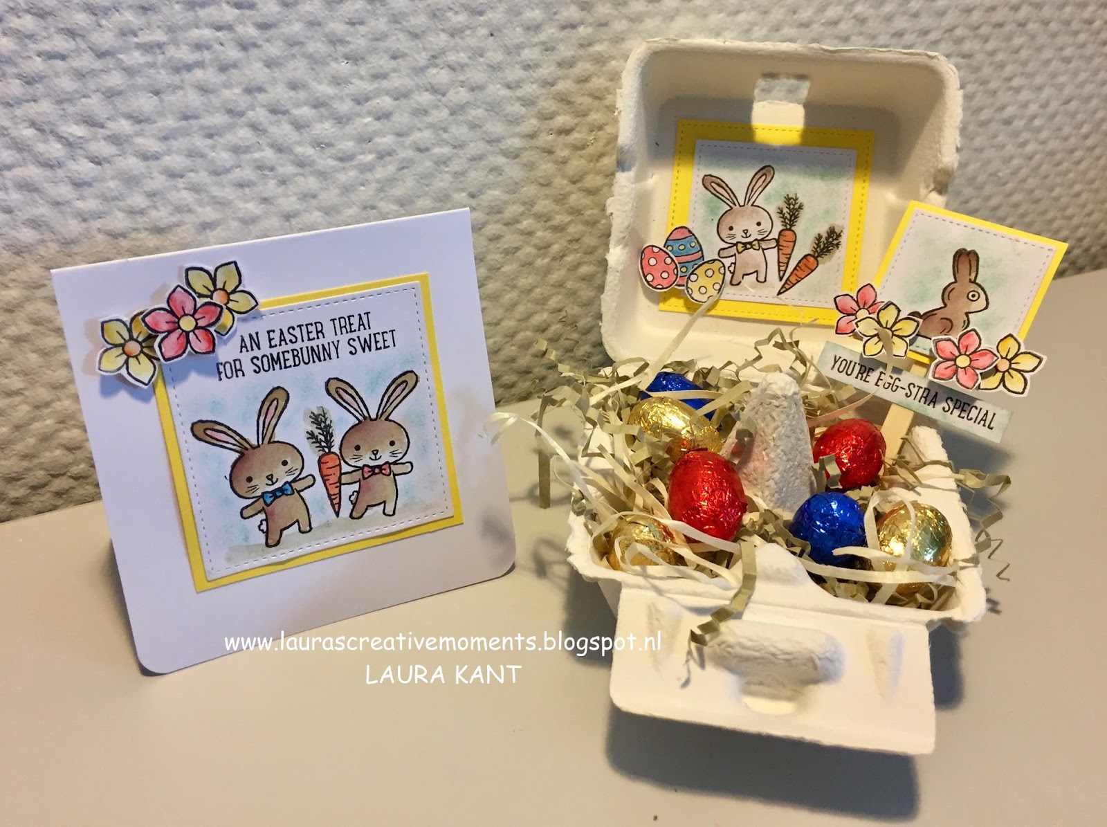 Laura's Creative Moments HAPPY EASTER (BASKET BUNCH, STAMPIN' UP!)