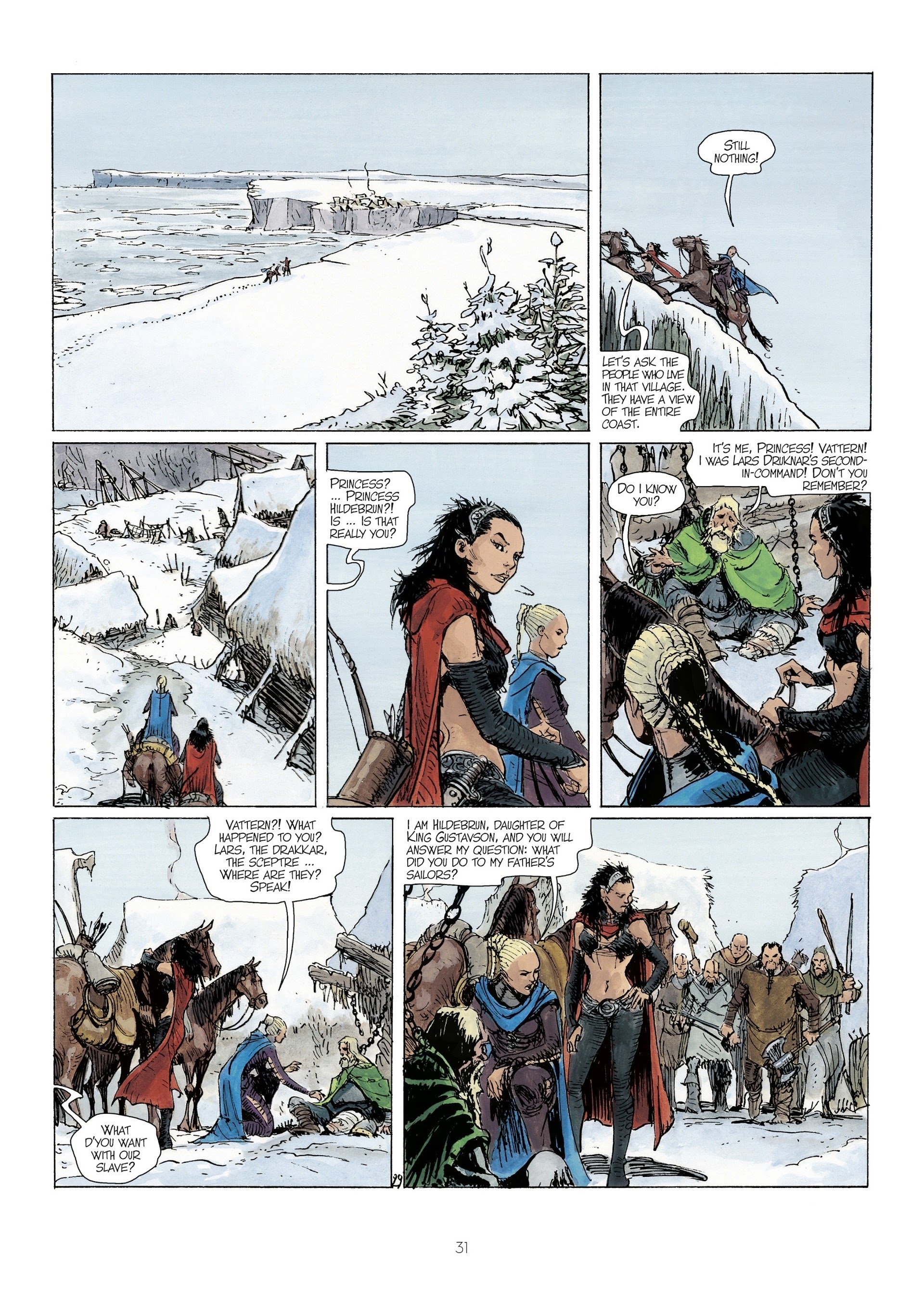 Read online The World of Thorgal: Kriss of Valnor: Worthy of a Queen comic -  Issue # Full - 33