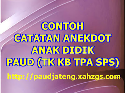 Contoh Buku Penghubung Paud Buku Komunikasi Ortu Guru Paud