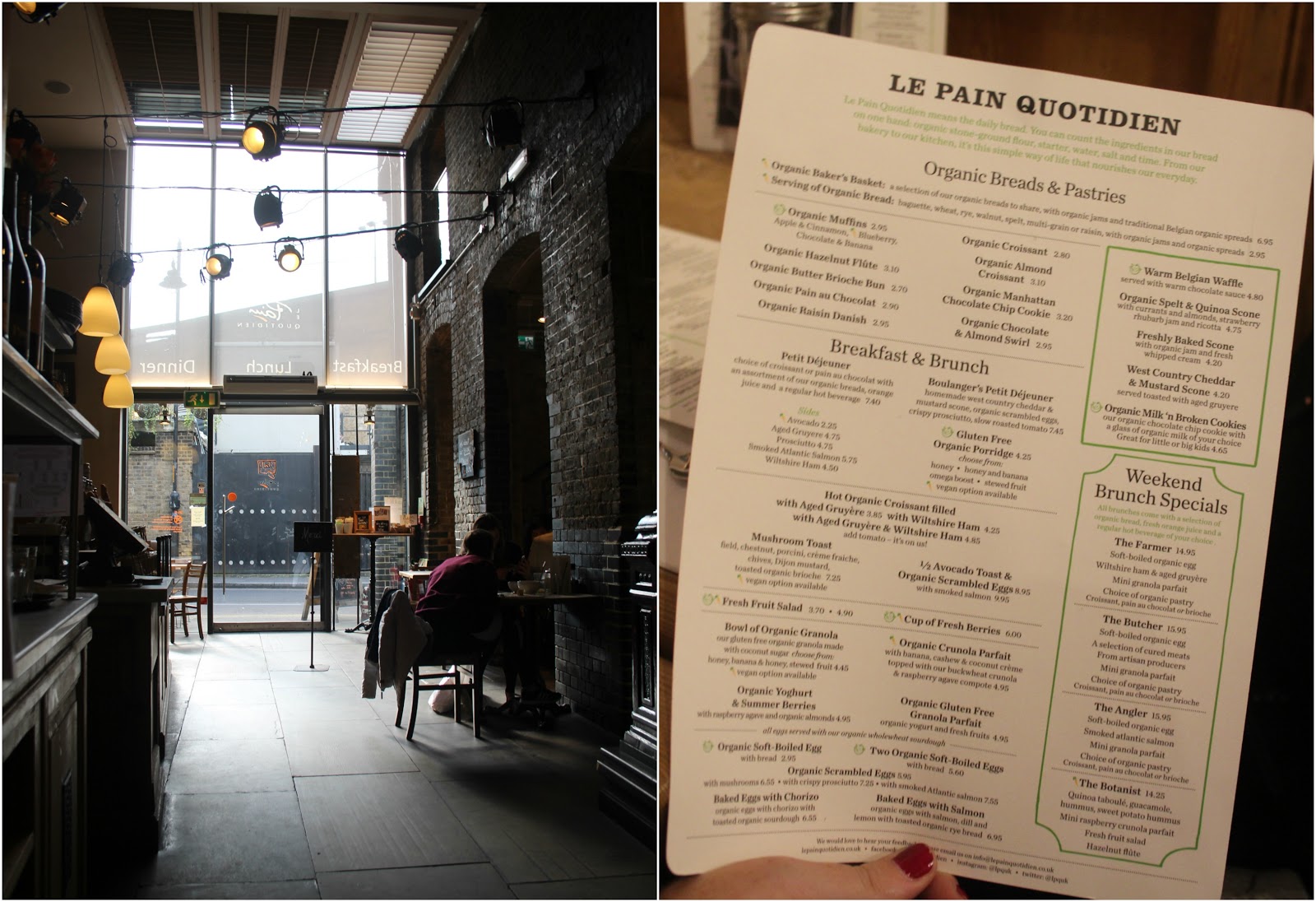 Le Pain Quotidien Southwark, London Brogan Tate xo Bloglovin’
